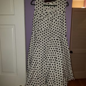 Pinup style Polka Dot Dress